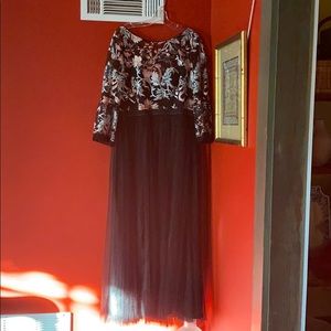 Adrianna Papell embroidered dress